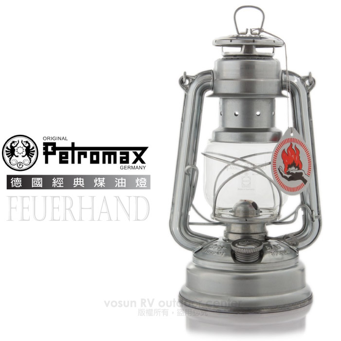 【德國 Petromax】經典 Feuerhand 火手 Baby Special 古典煤油燈具/276 鍍鋅原色✿30E010